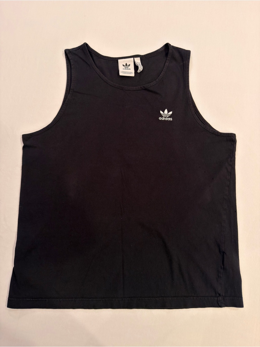 adidas Originals Black Trefoil Men’s Tank Top